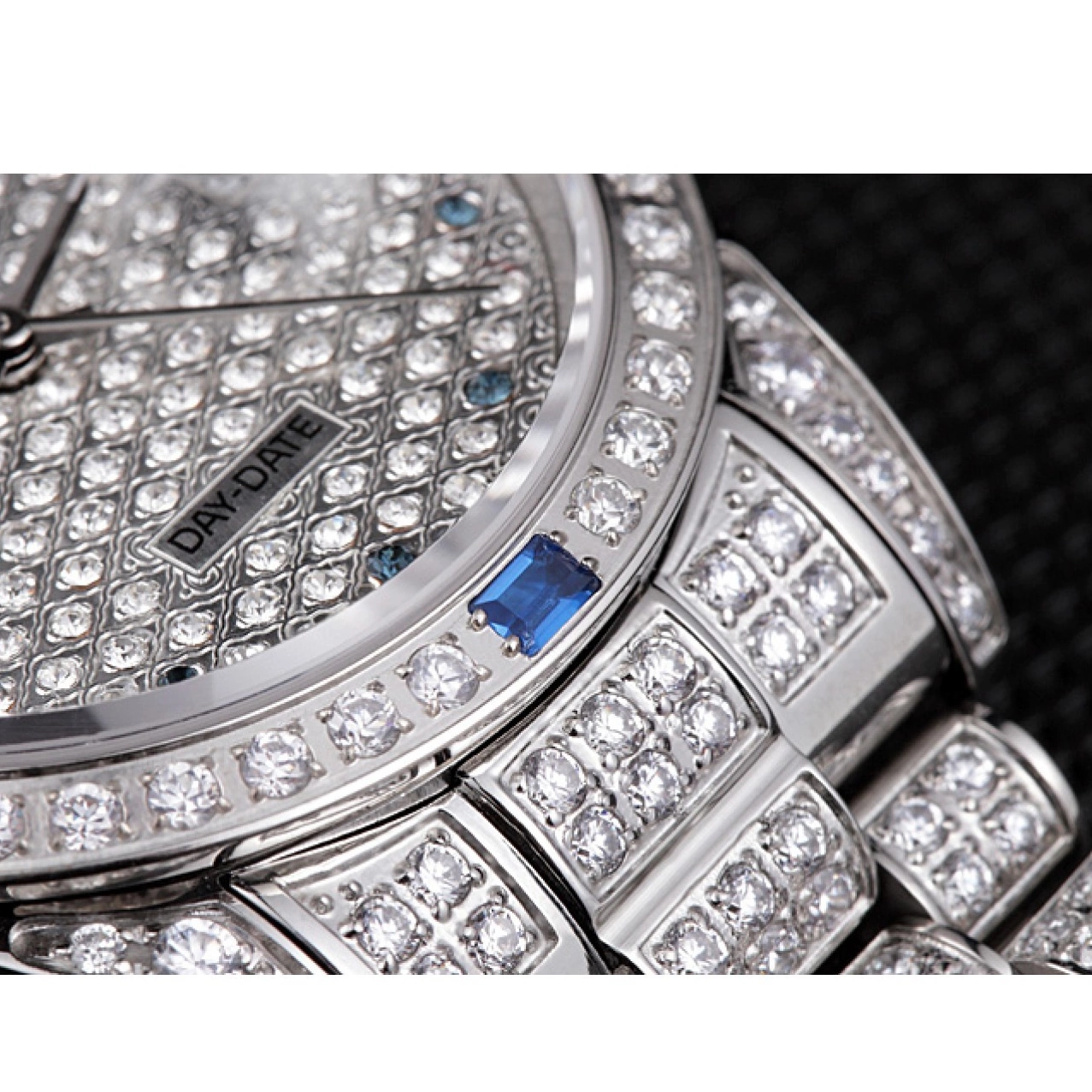 Aaa replica watch Rolex 621613 Swiss Diamonds-srl183 Day-Date 0626